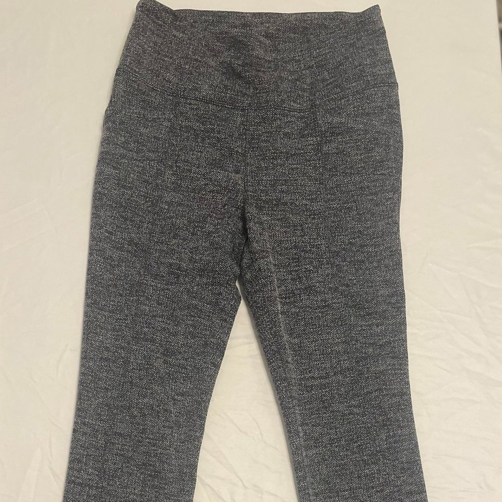 Athleta Women's SP Metro High Waisted Leggings Herringbone Navy 349156 Sz XS